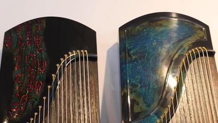 新華視點|一臺古箏"彈出"兩岸情緣