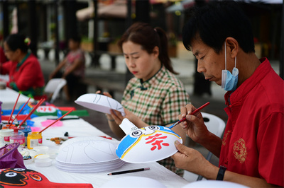 涇河新城:弘揚(yáng)傳統(tǒng)文化 感受非遺魅力